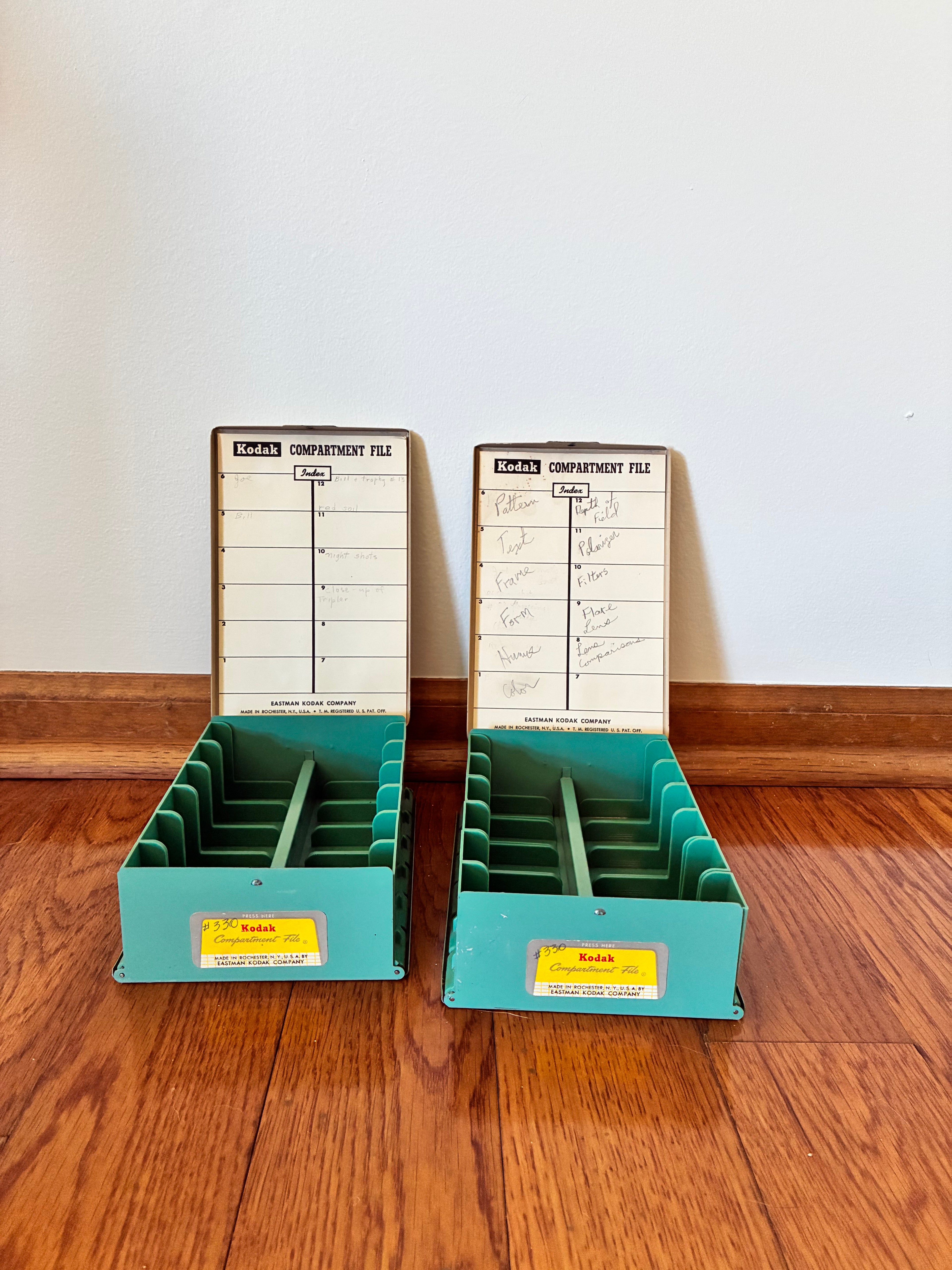 Vintage Kodak Slide Boxes