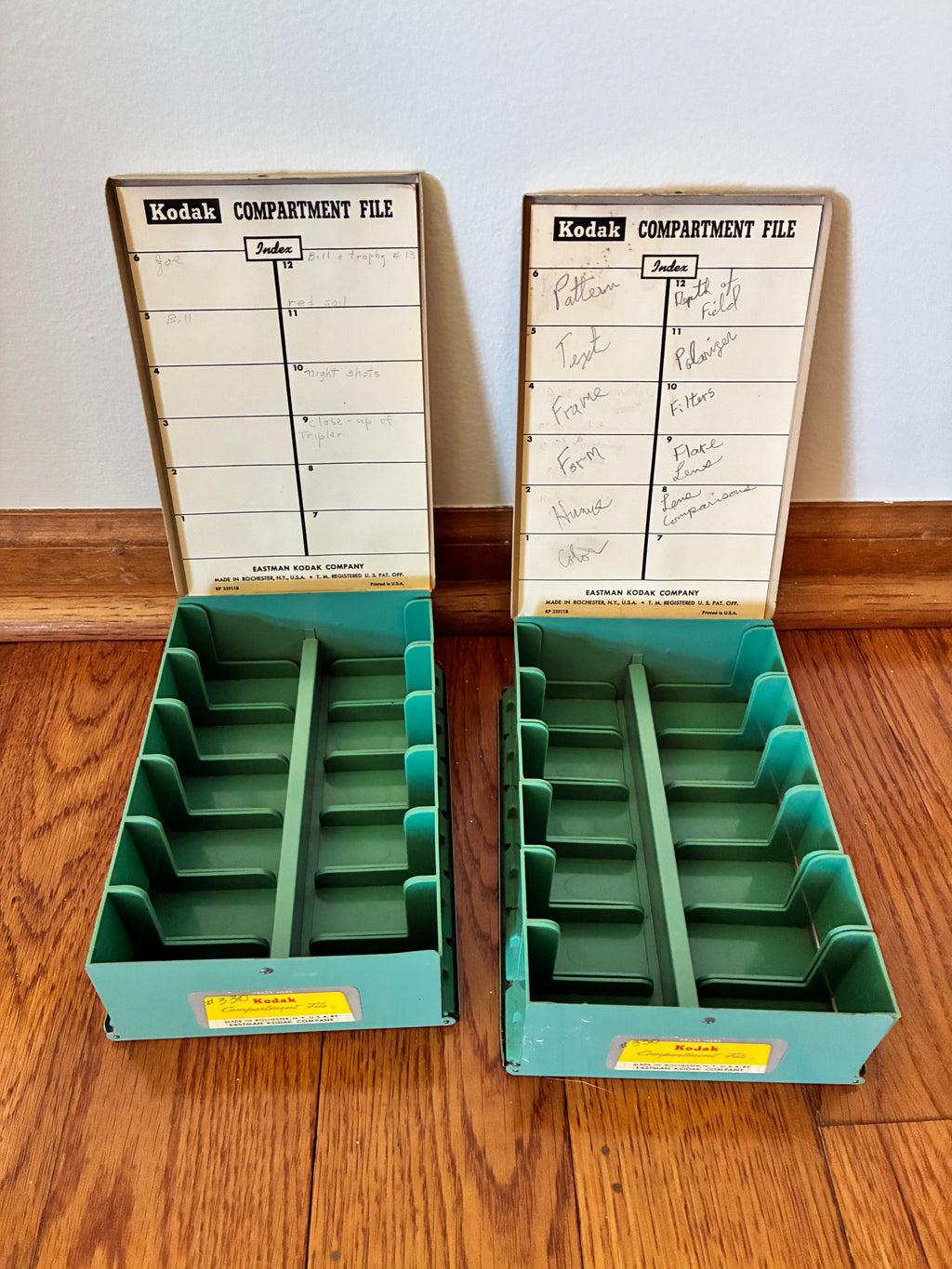 Vintage Kodak Slide Boxes