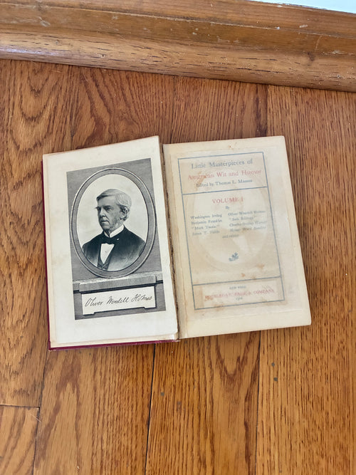 1906 volume of "Little Masterpieces of American Wit and Humor"