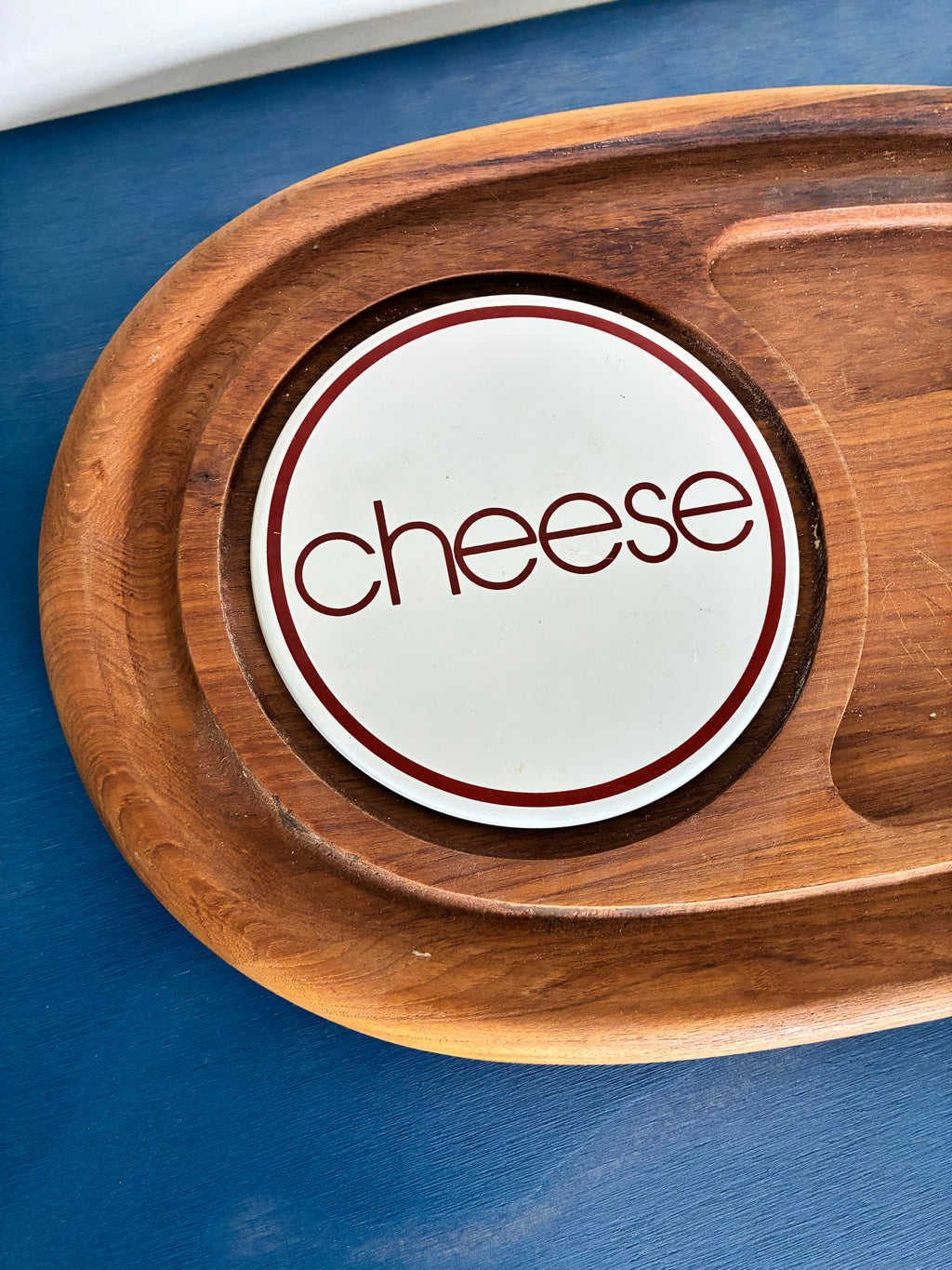 Teak Cheese Tray