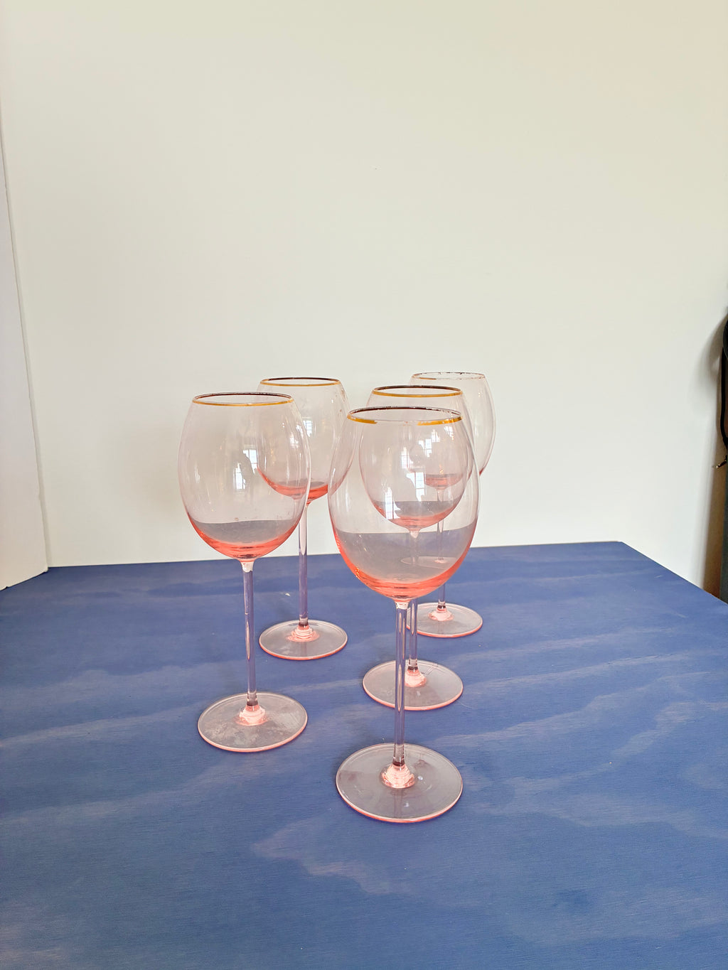 Pink Wine Glasses