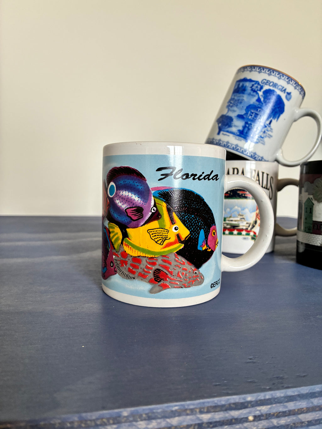 Vintage State Coffee Mugs