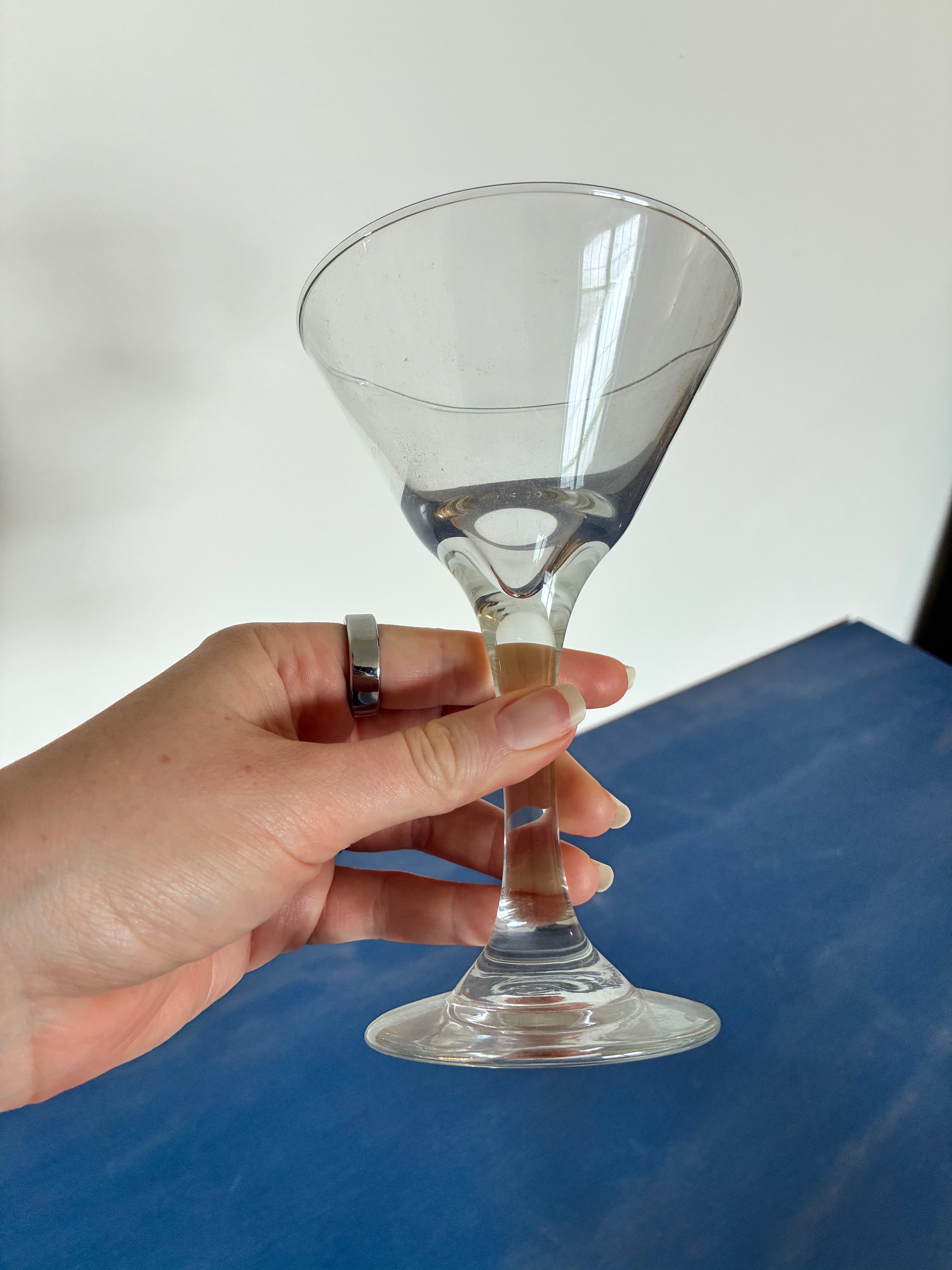 a single Martini Glass