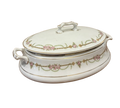 Hand-Painted Floral Porcelain Dish