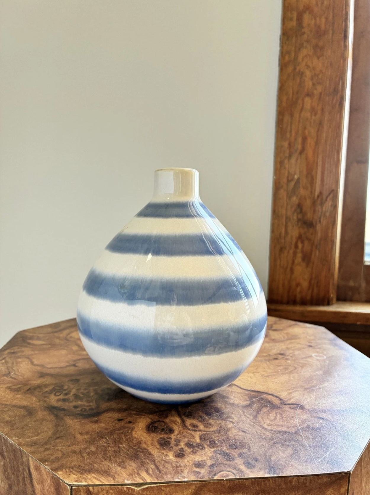 Striped Bud Vase