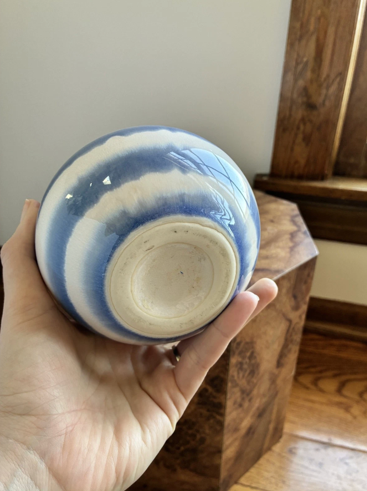 Striped Bud Vase