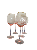 Pink Wine Glasses
